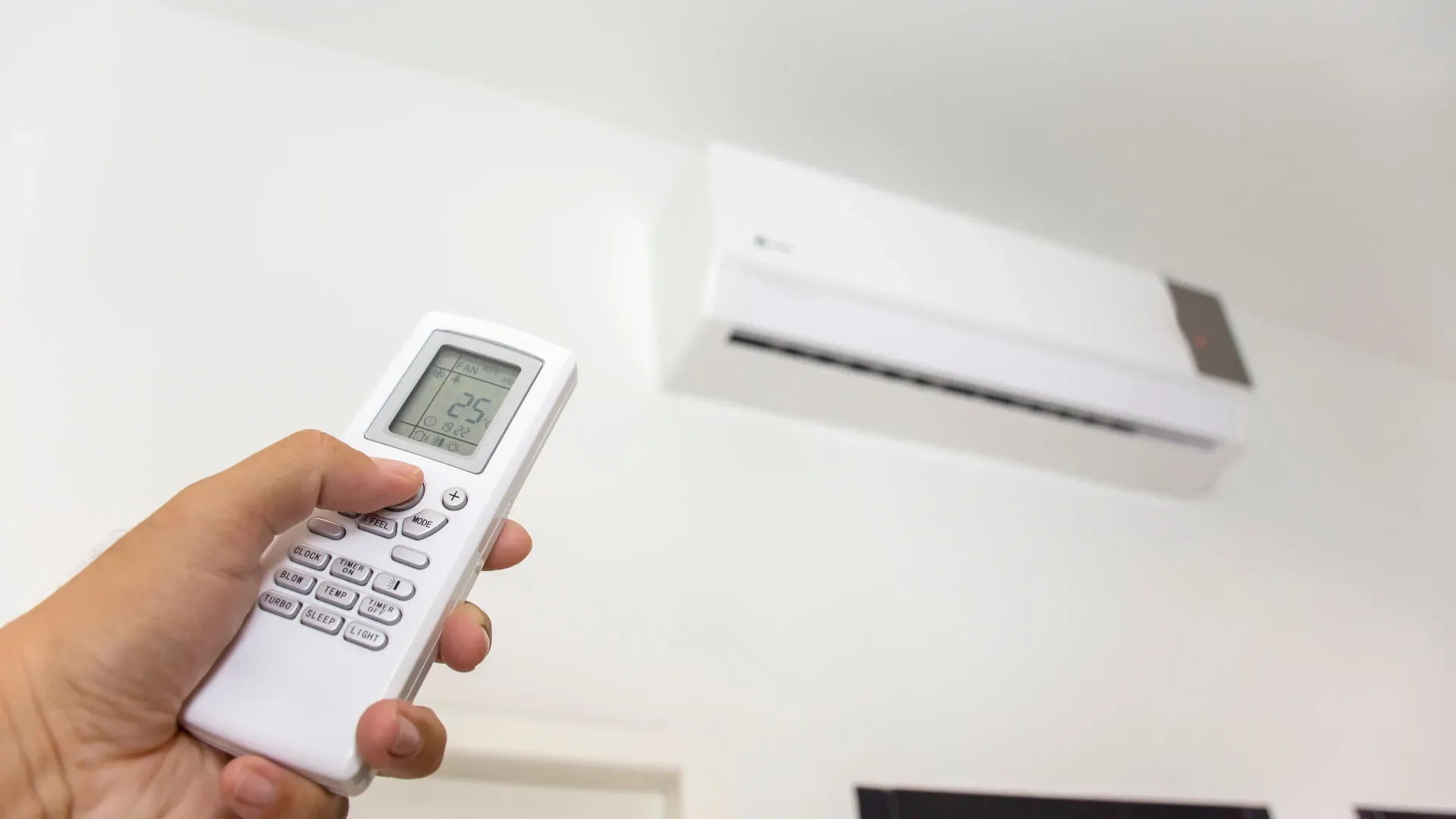 Ambiente residencial com climatização integrada